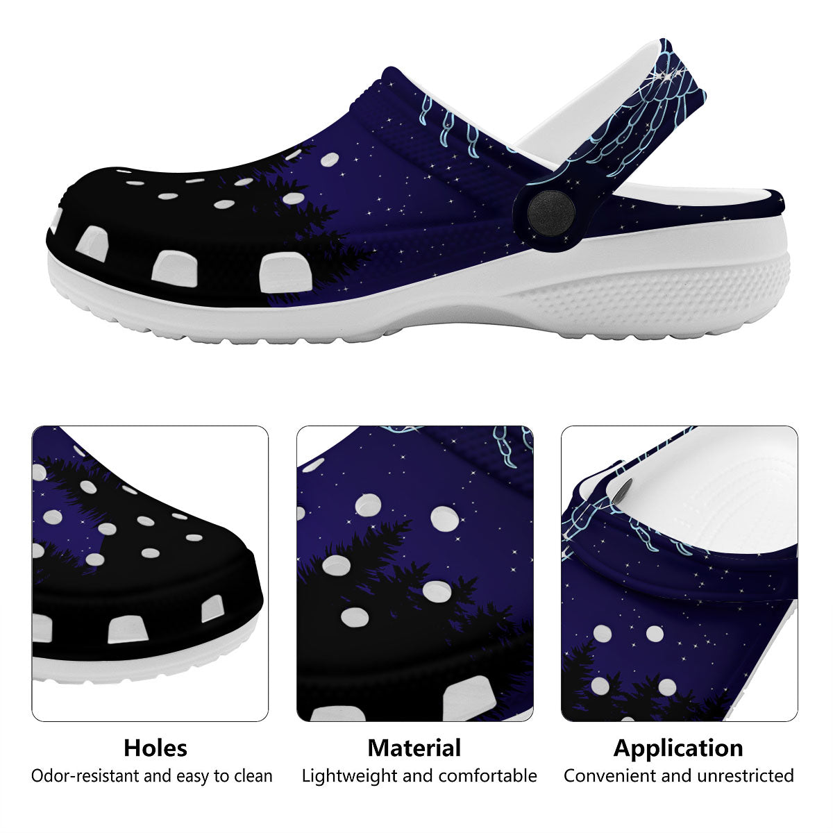 Constellation Scorpio Print Clog-grizzshop