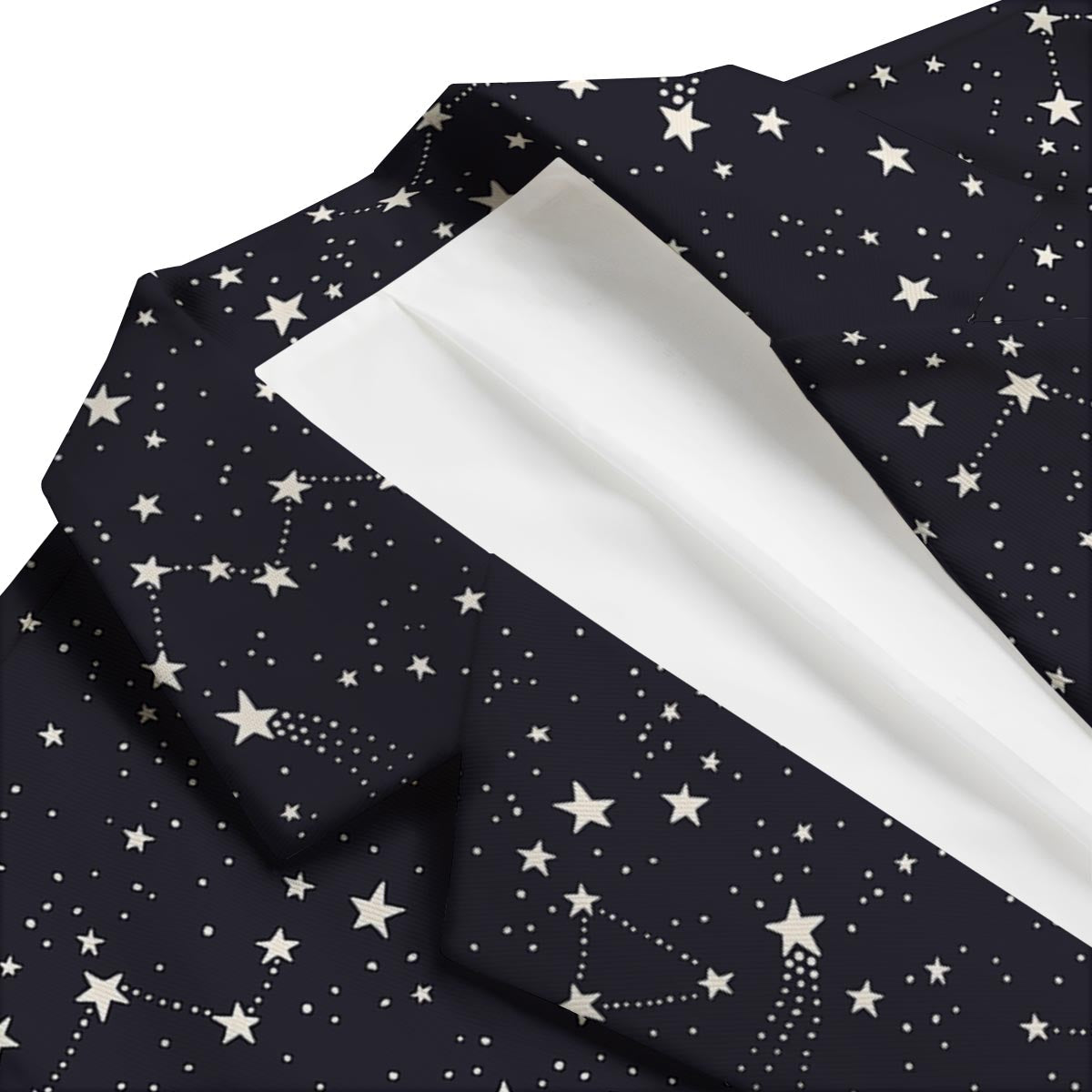 Constellation Star Print Pattern Men's Blazer-grizzshop