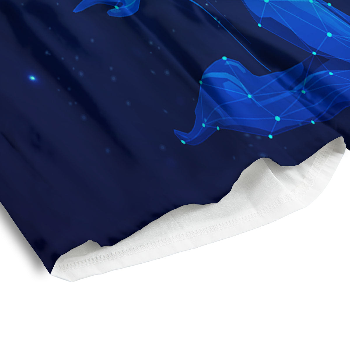 Constellation Virgo Print Men's Athletic Shorts