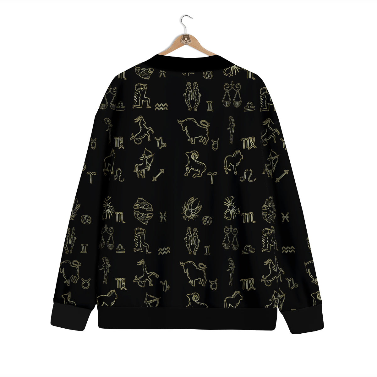 Constellation Zodiac Print Pattern Cardigan-grizzshop