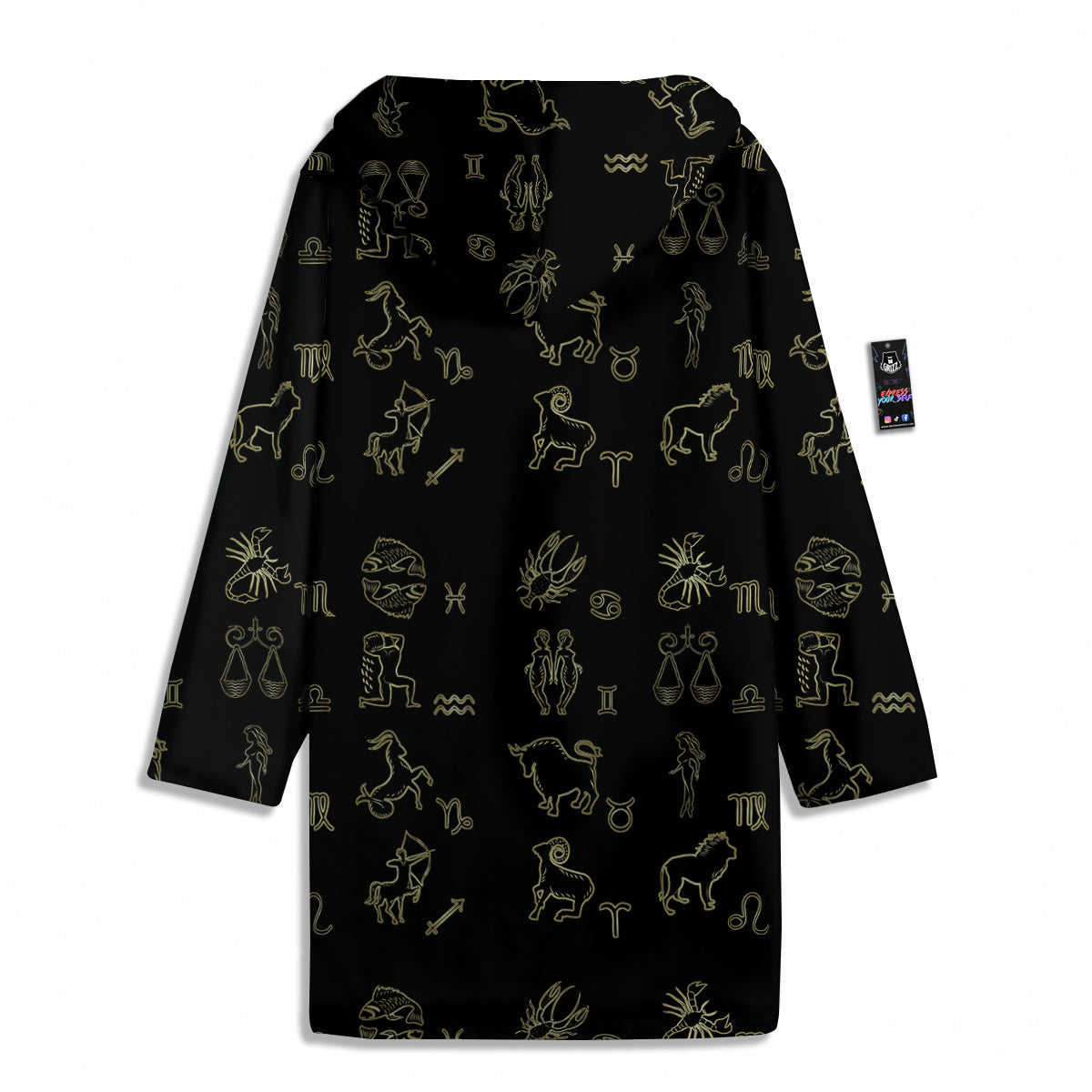 Constellation Zodiac Print Pattern Men's Windbreaker Jacket-grizzshop