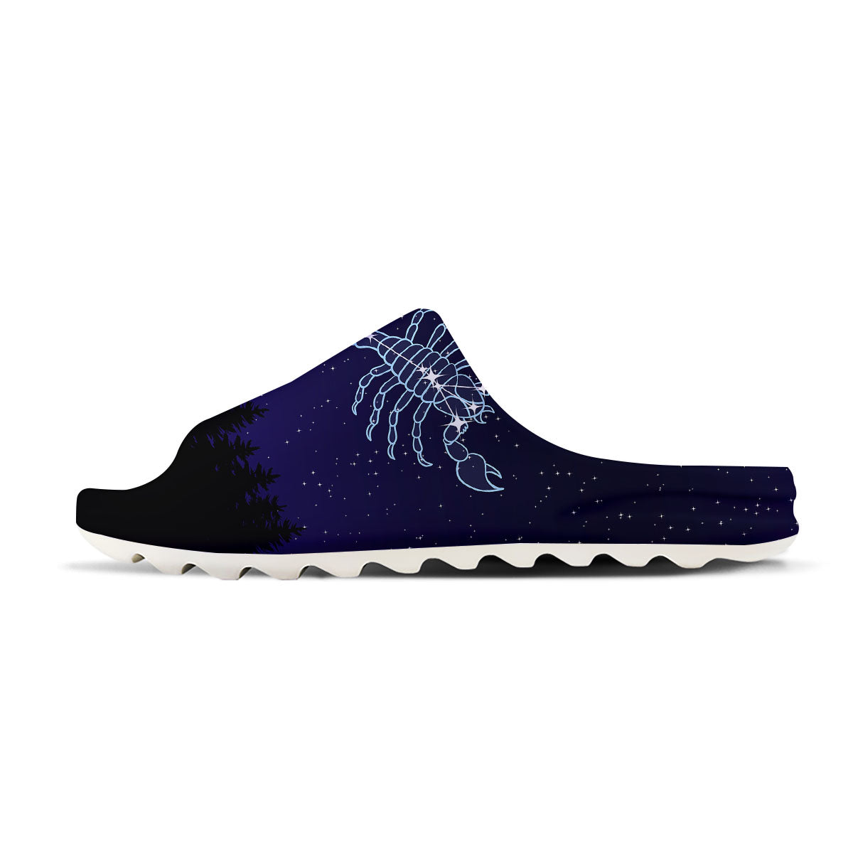 Constellation Scorpio Print Sandals-grizzshop