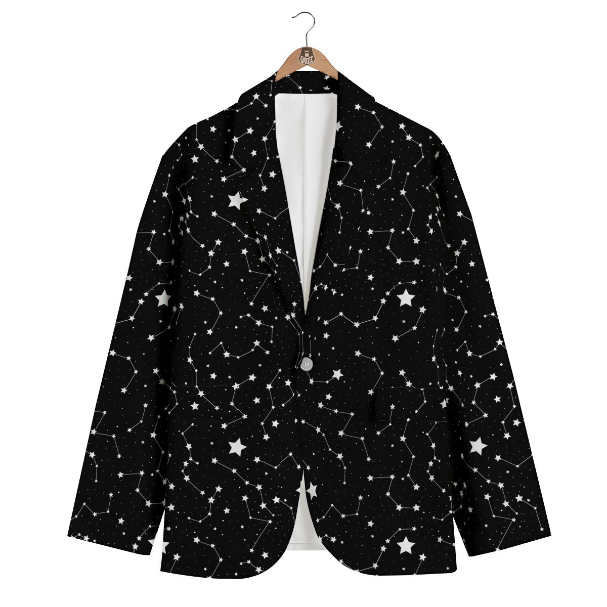 BLAZER W/CHIFFON CONTRAST STAR GAZER main image 1