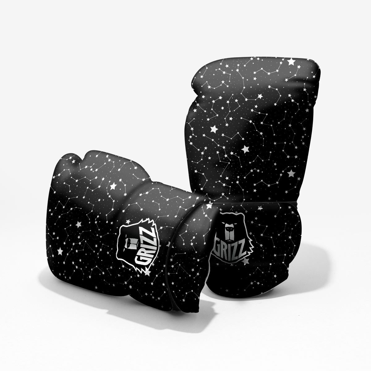 Constellations Star Print Pattern Sparring Gloves-grizzshop