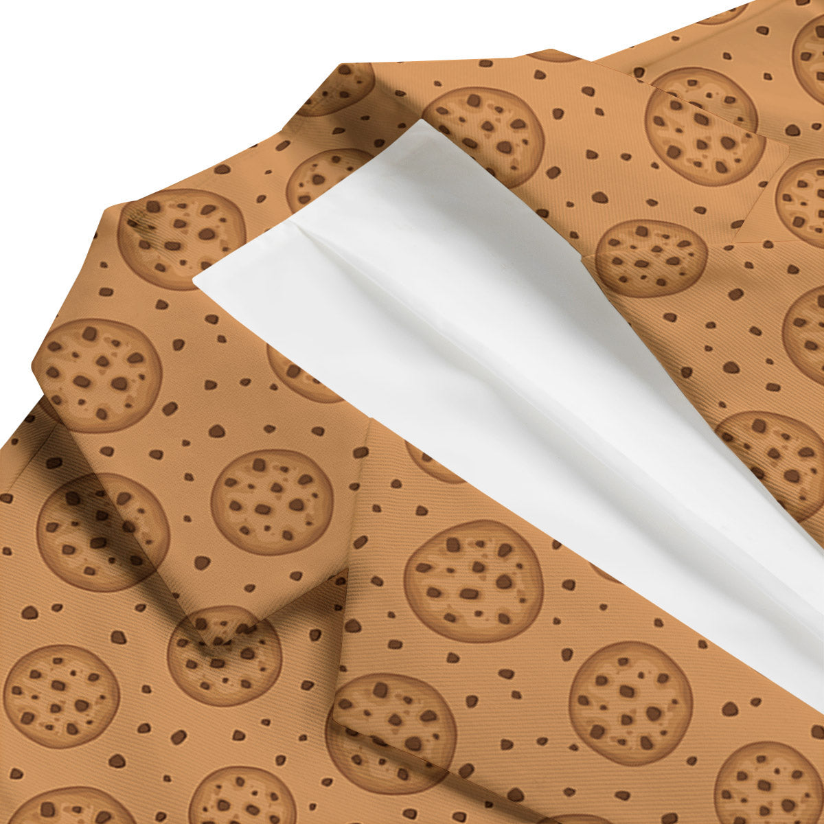 Cookie Chocolate Chip Print Pattern Men's Blazer-grizzshop