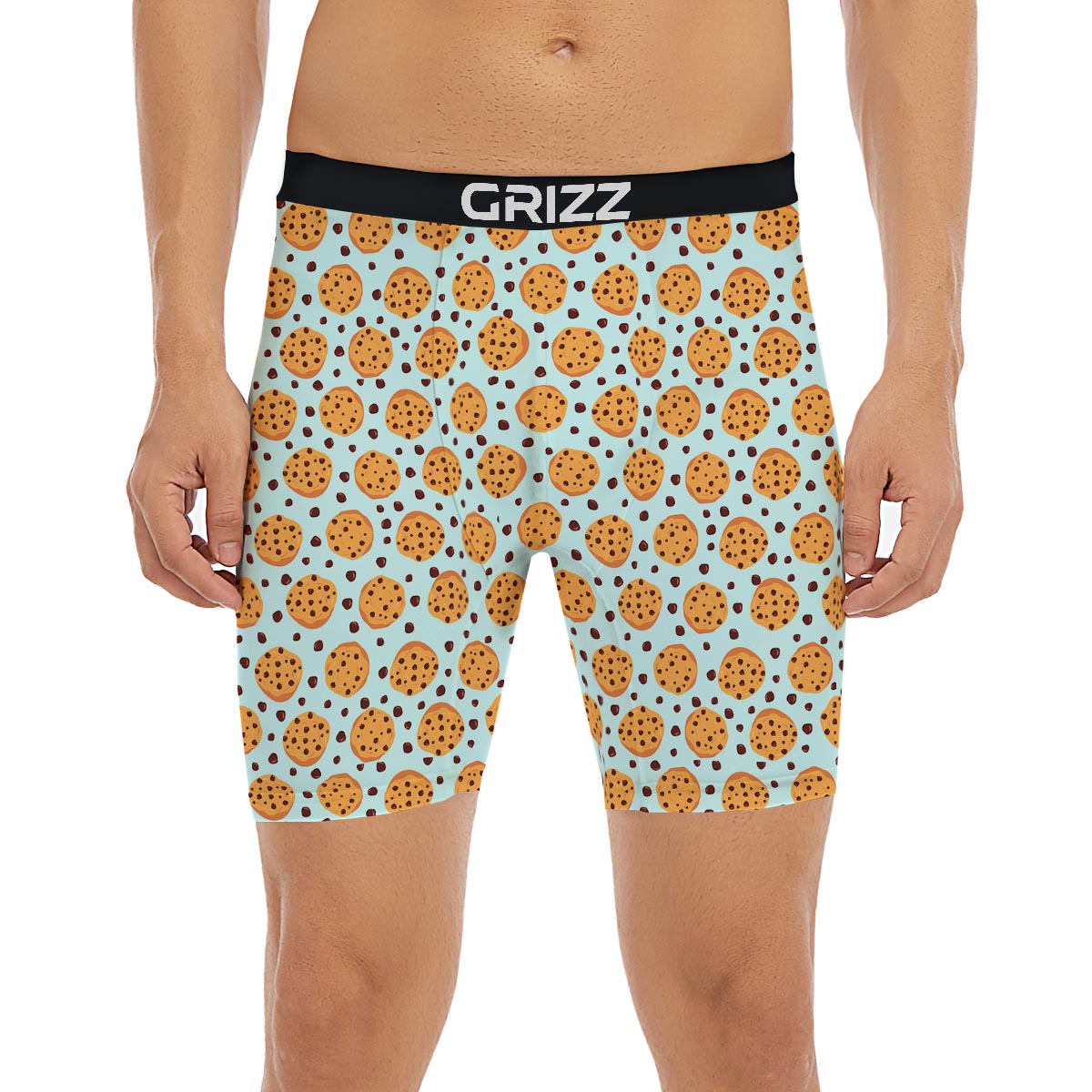 Cookie Sweet Print Pattern Boxer Briefs-grizzshop