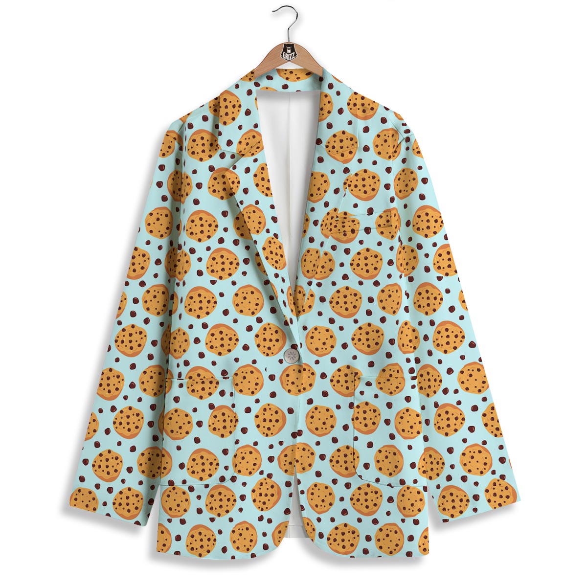 Cookie Sweet Print Pattern Women's Blazer-grizzshop