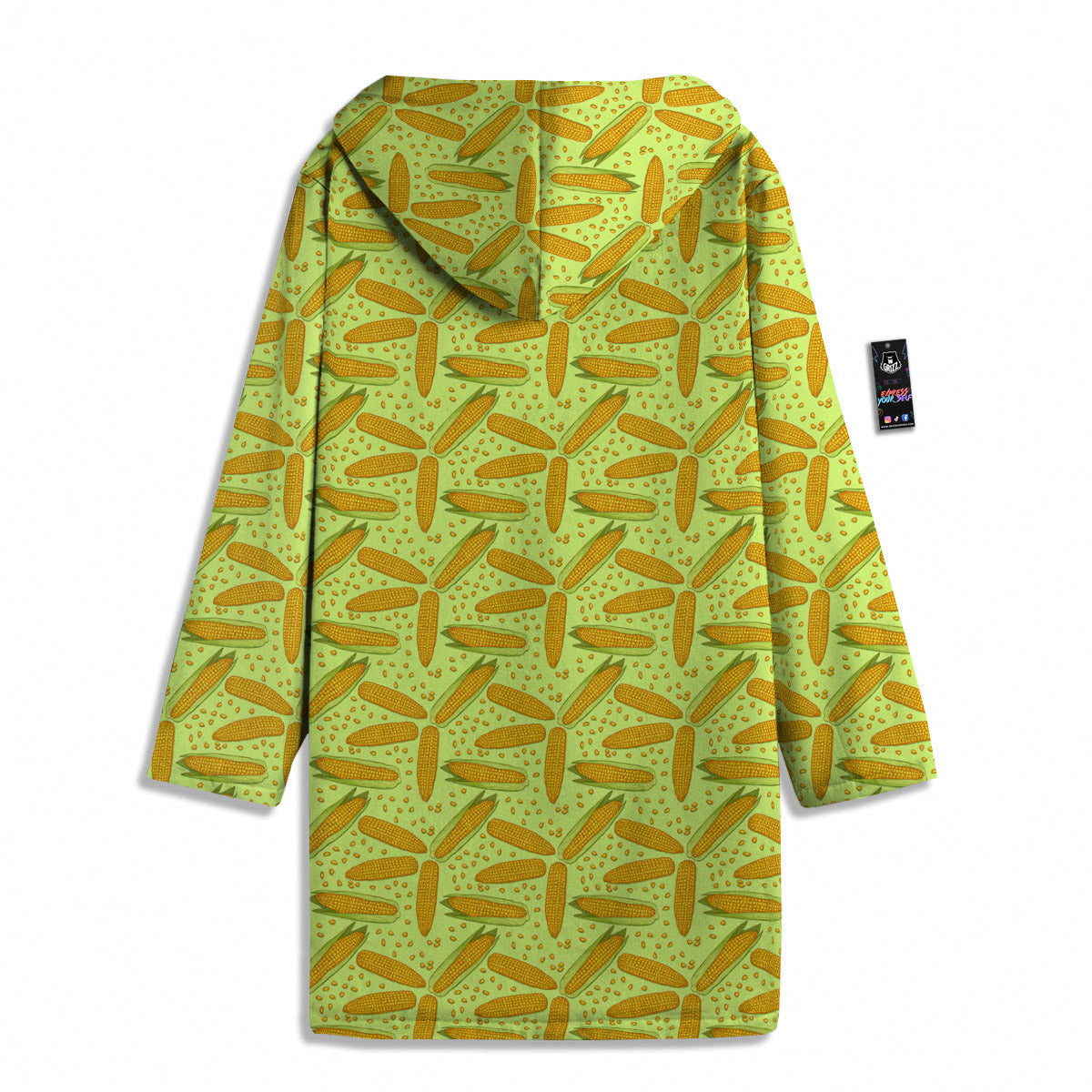 Corn On Cob Print Pattern Men's Windbreaker Jacket-grizzshop