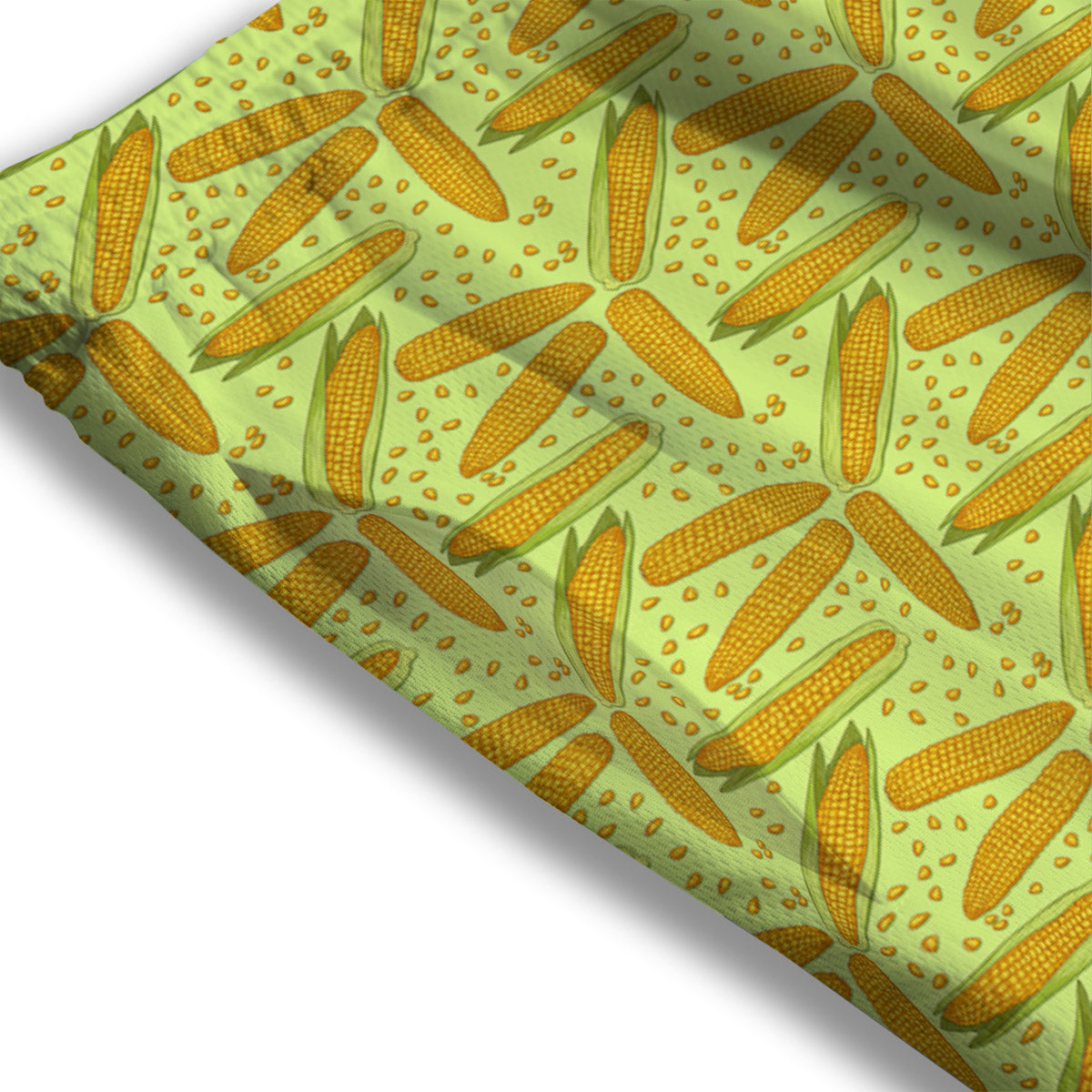 Corn On Cob Print Pattern Mesh Shorts-grizzshop