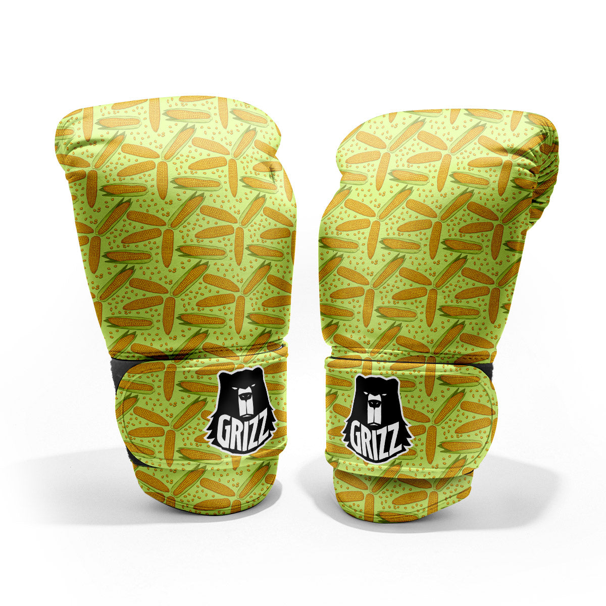 Corn On Cob Print Pattern Sparring Gloves-grizzshop