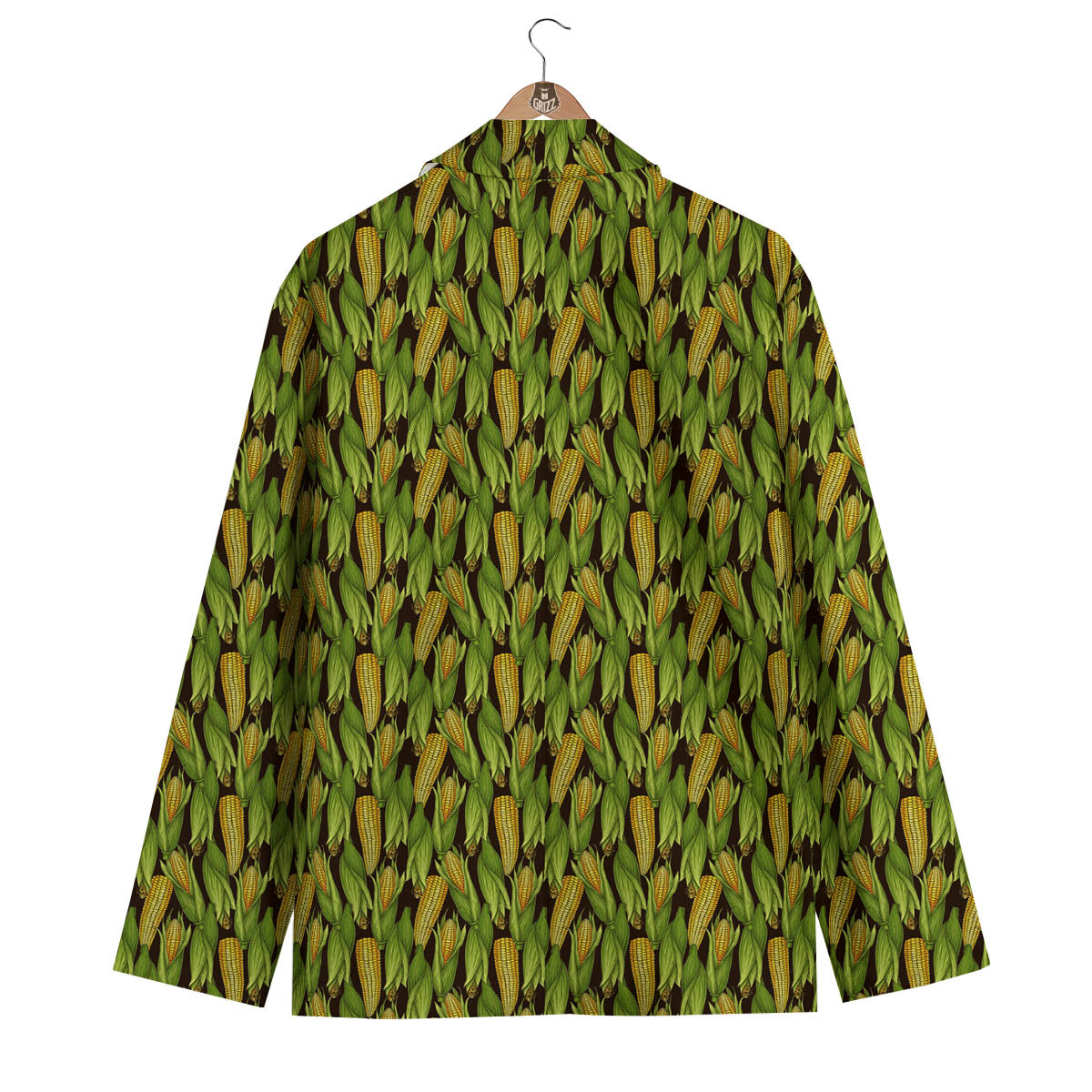 Corn Pattern Print Men's Blazer-grizzshop
