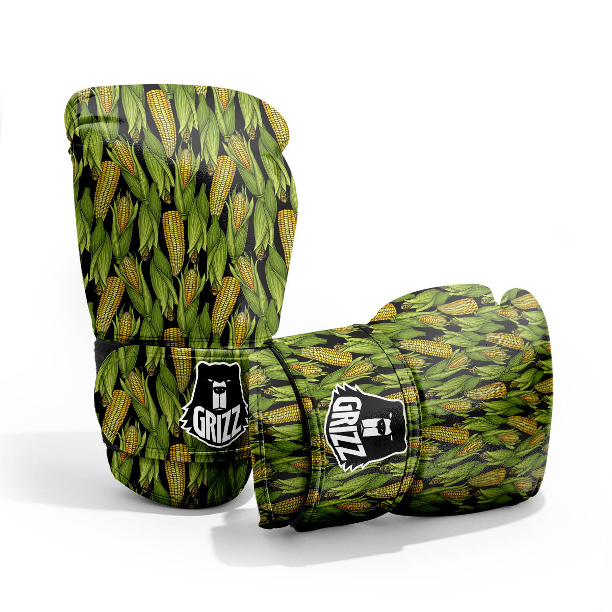 Corn Pattern Print Sparring Gloves-grizzshop