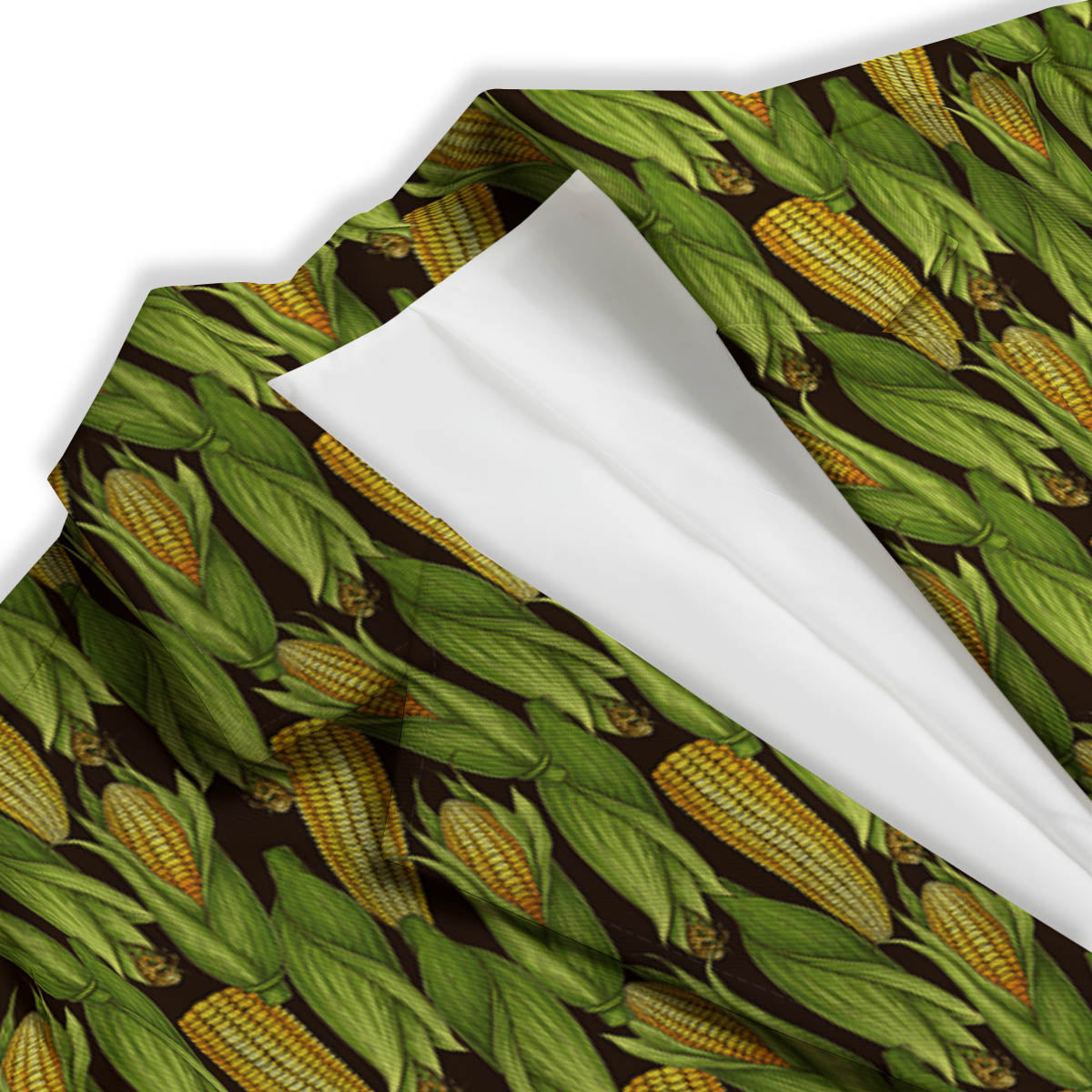 Corn Pattern Print Women's Blazer-grizzshop