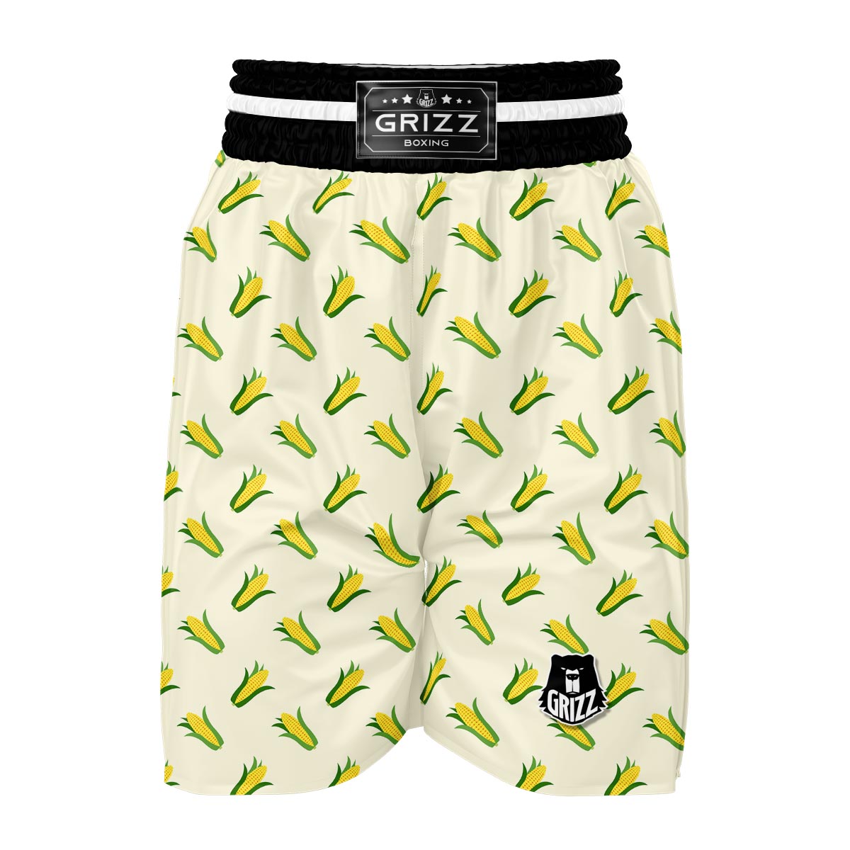 Corn Print Pattern Boxing Shorts-grizzshop