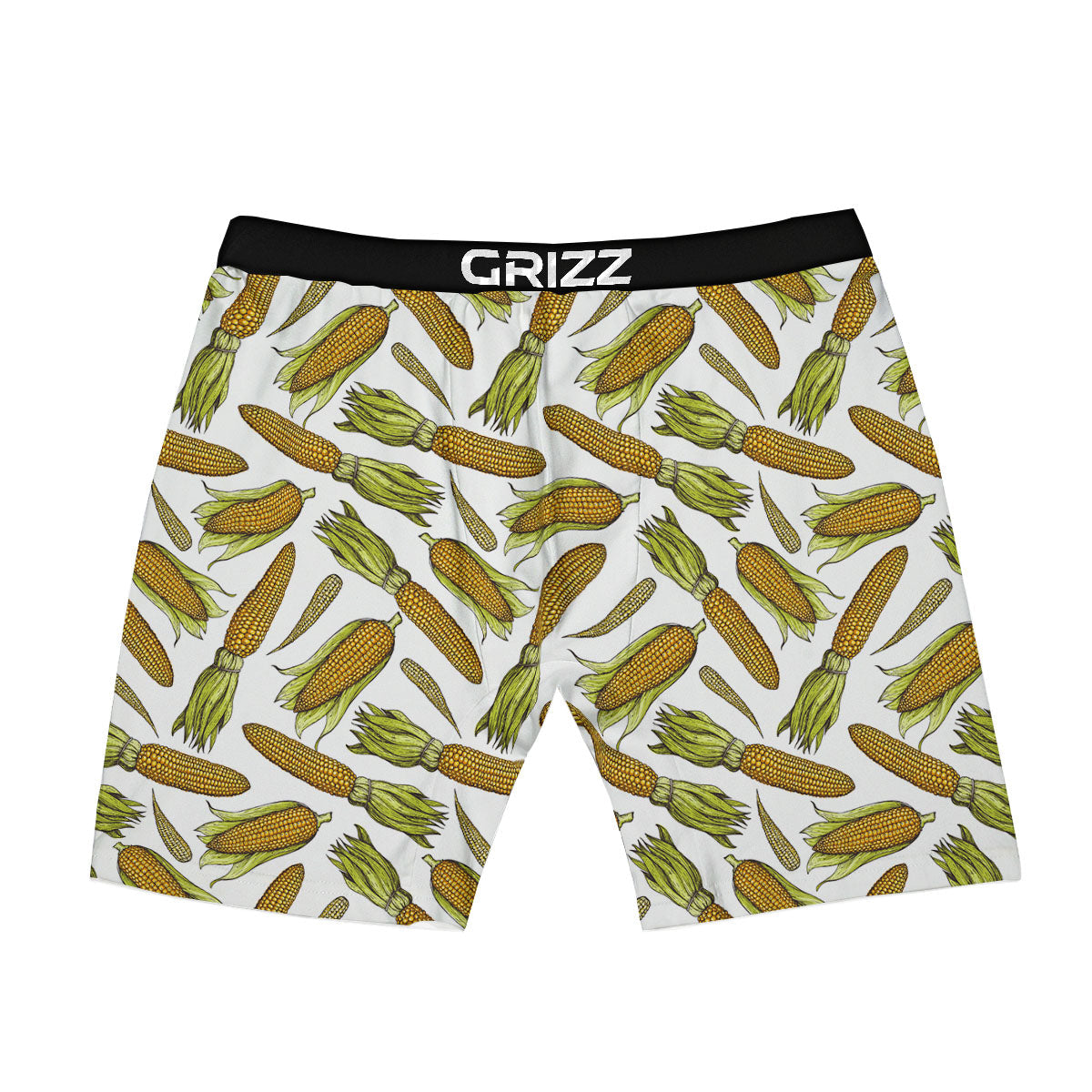 Corncob Hand-Drawn Print Pattern Boxer Briefs-grizzshop