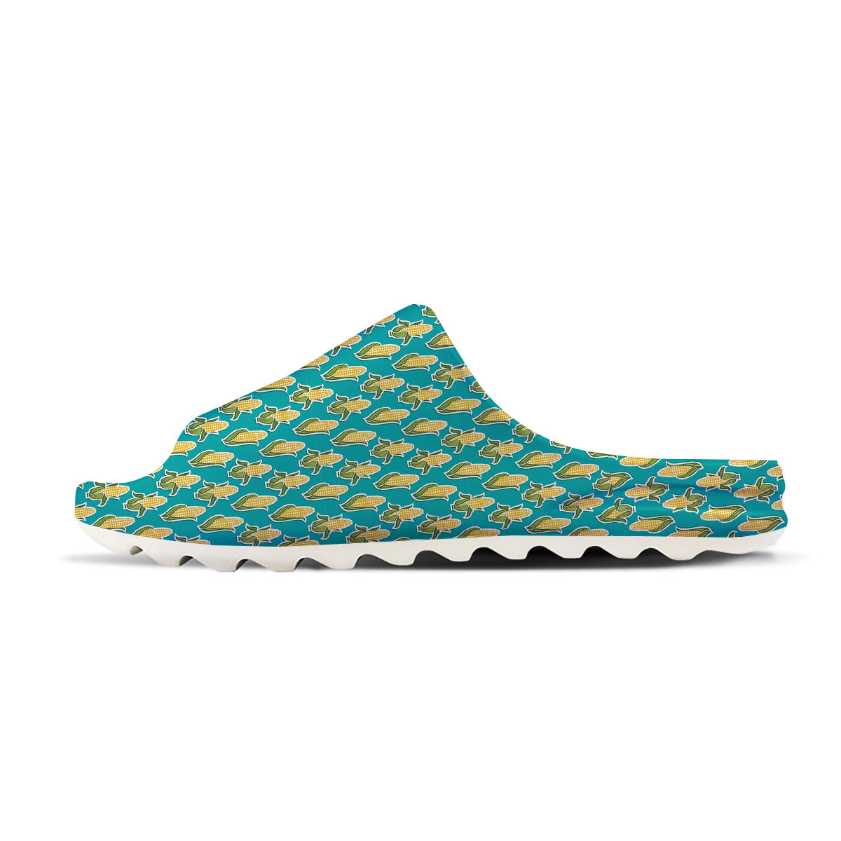 Corncob Print Pattern Sandals-grizzshop