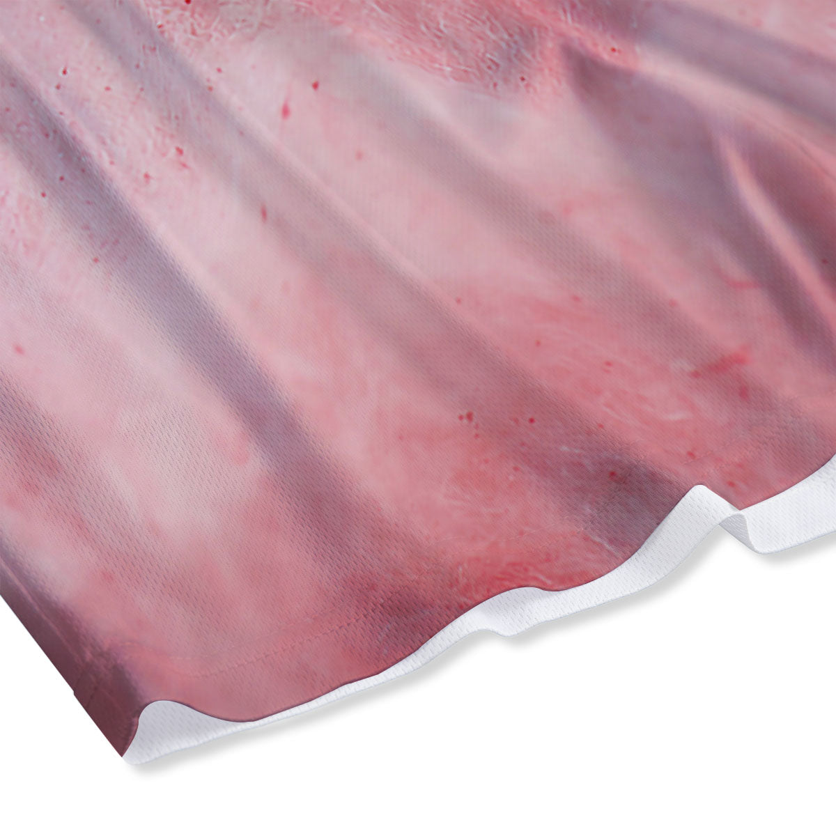 Cotton Candy Pink Print Mesh Shorts