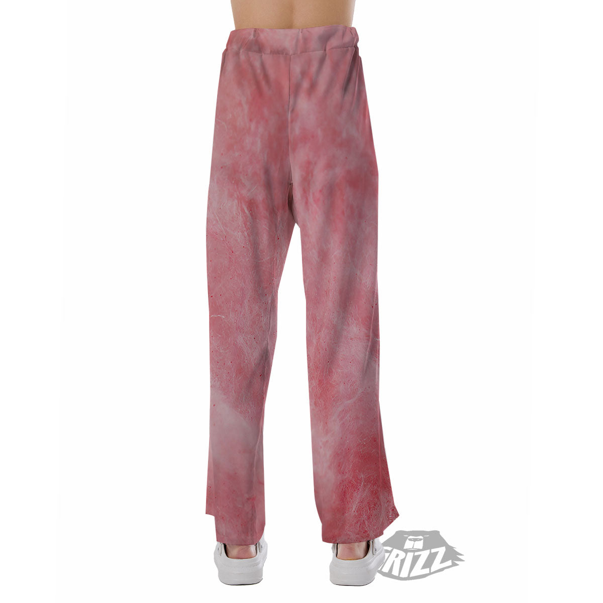 Cotton Candy Pink Print Pajama Pants-grizzshop