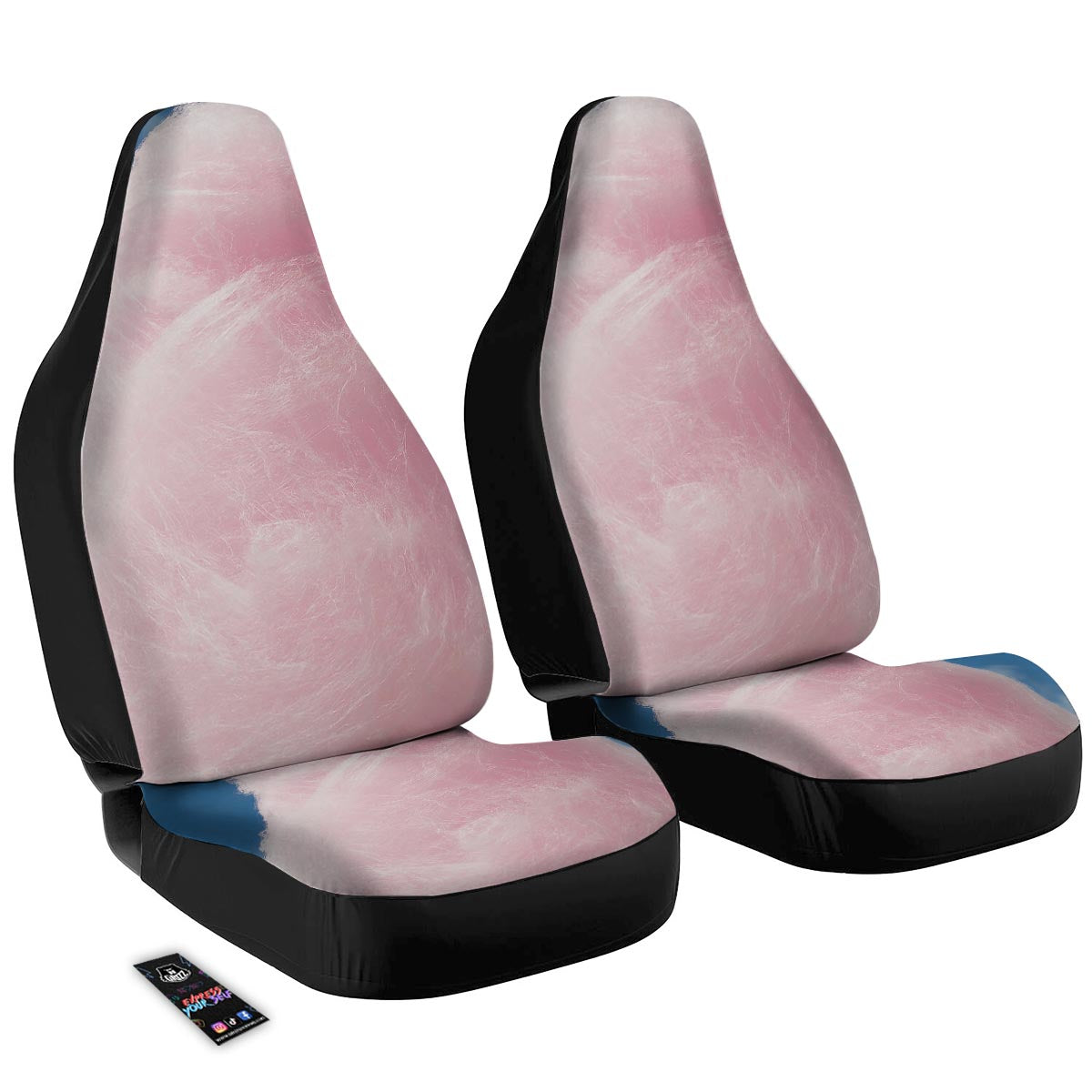 Cotton Candy Sweet Print Car Seat Covers-grizzshop