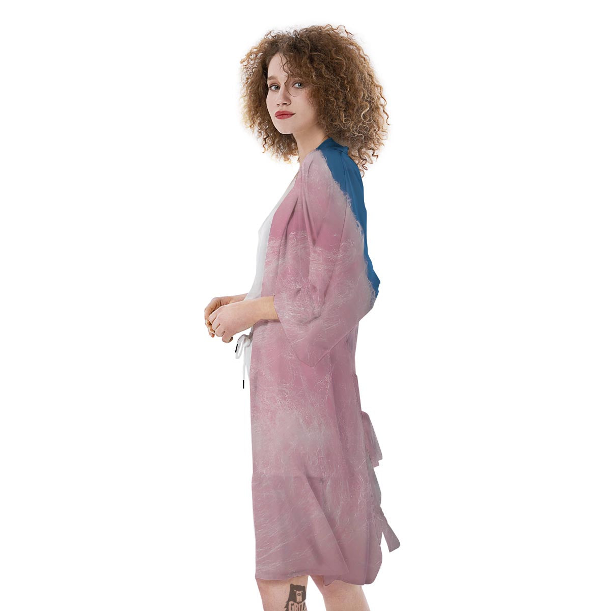Cotton Candy Sweet Print Kimono-grizzshop