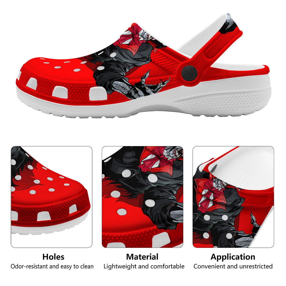 Count Dracula Print Clog-grizzshop