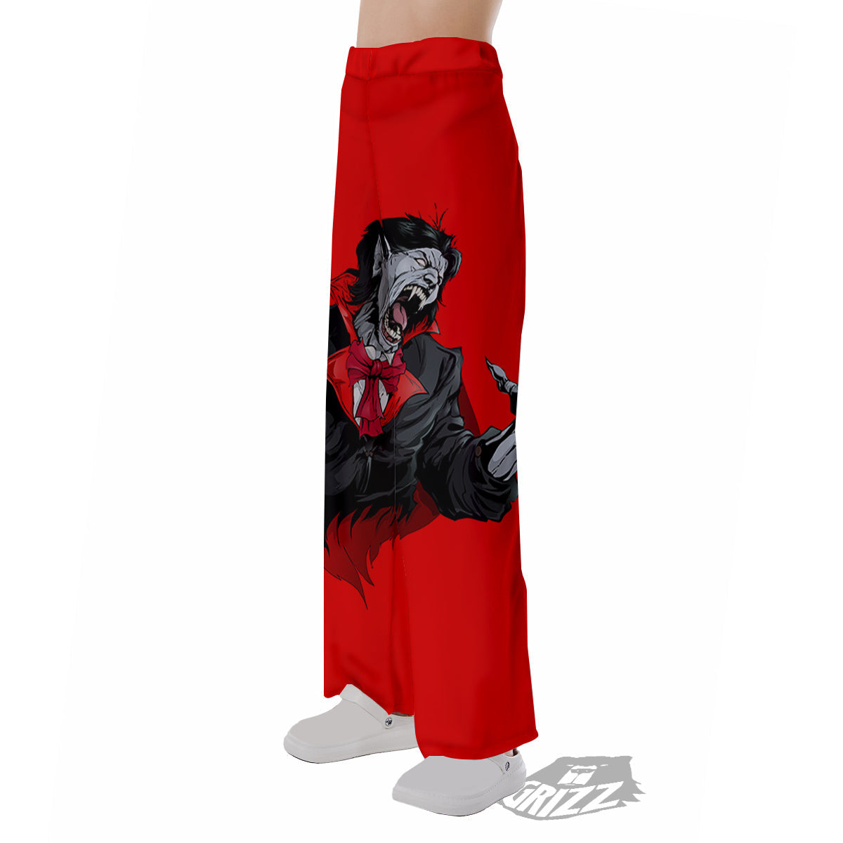 Count Dracula Print Pajama Pants-grizzshop