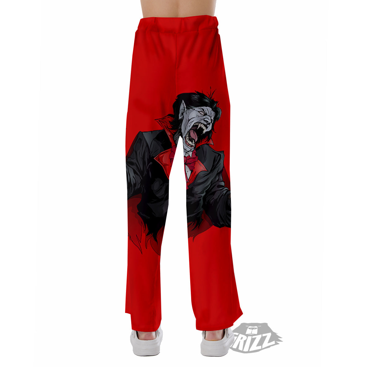 Count Dracula Print Pajama Pants-grizzshop