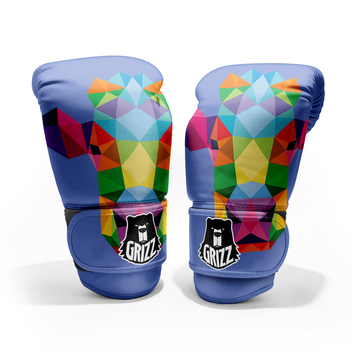 Cow Colorful Print Pro Boxing Glove