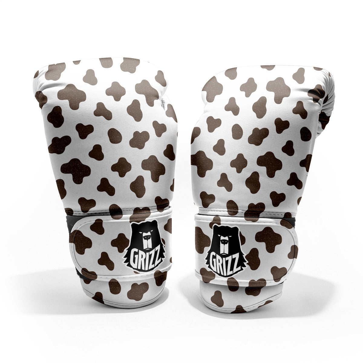 Cow Milk And Chocolate Print Pro Boxing Glove
