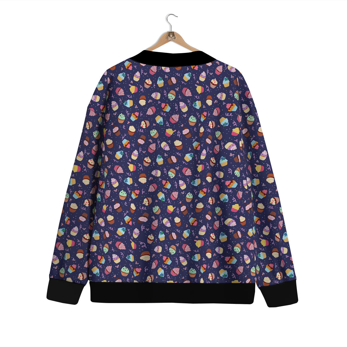 Cupcake Cute Print Pattern Cardigan-grizzshop