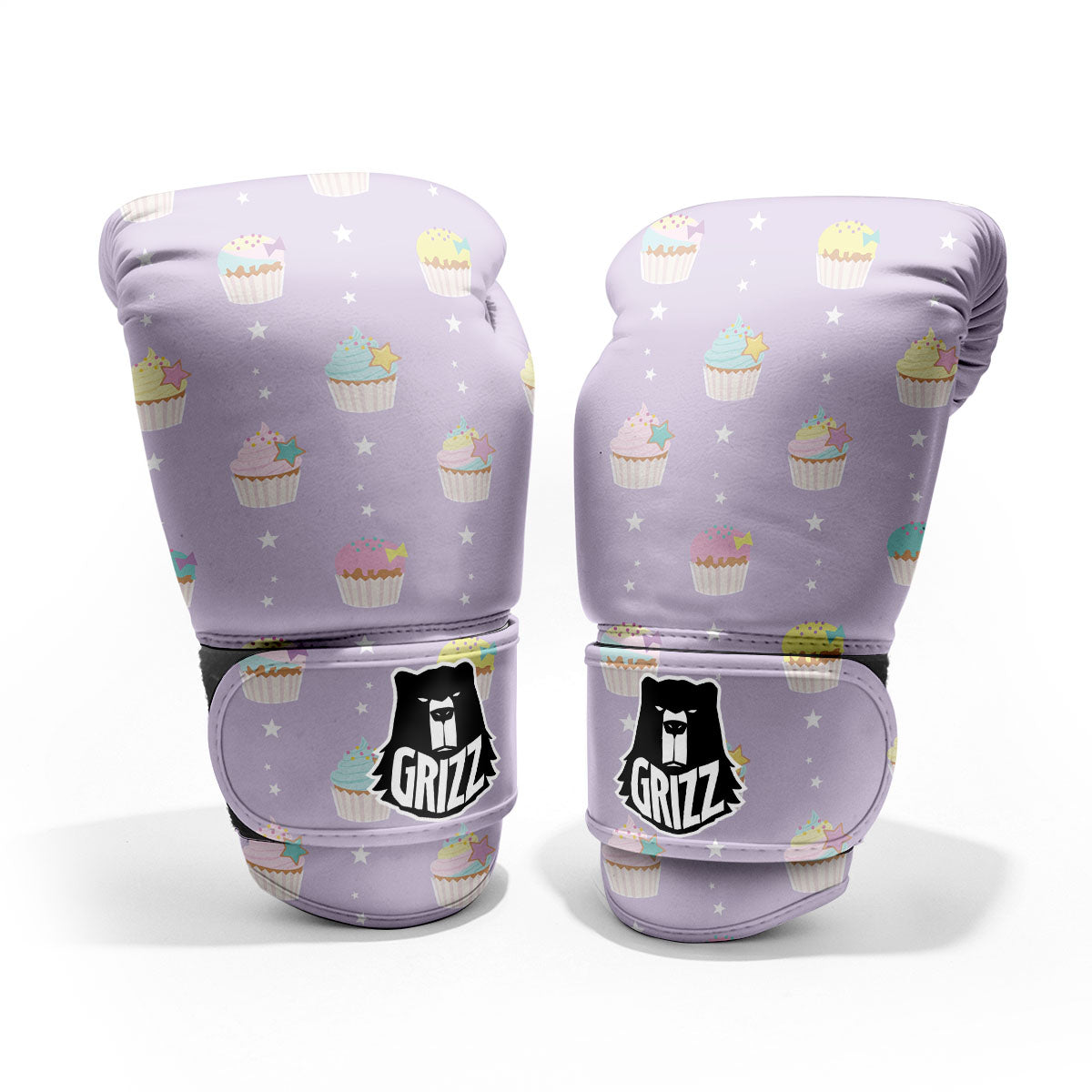 Cupcake Pastel Print Pattern Pro Boxing Glove