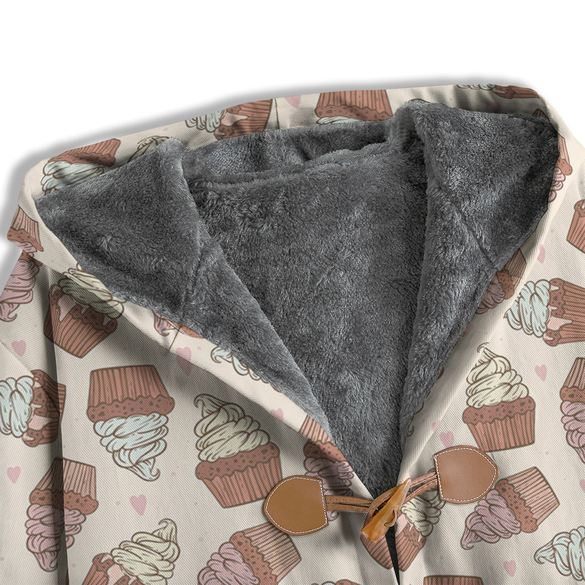Cupcake Vintage Print Pattern Men's Windbreaker Jacket-grizzshop