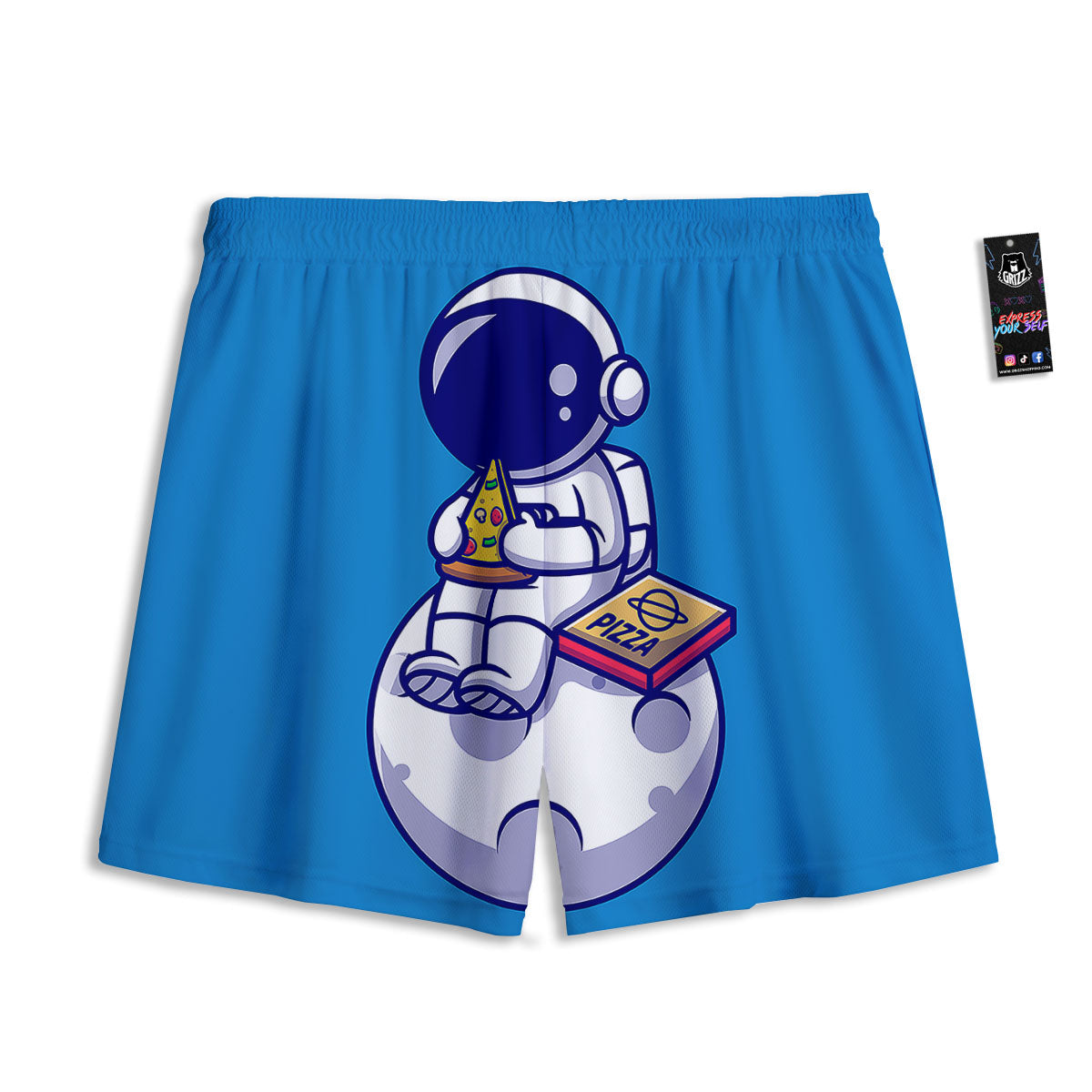 Eye Of Horus Egyptian Print Mesh Shorts