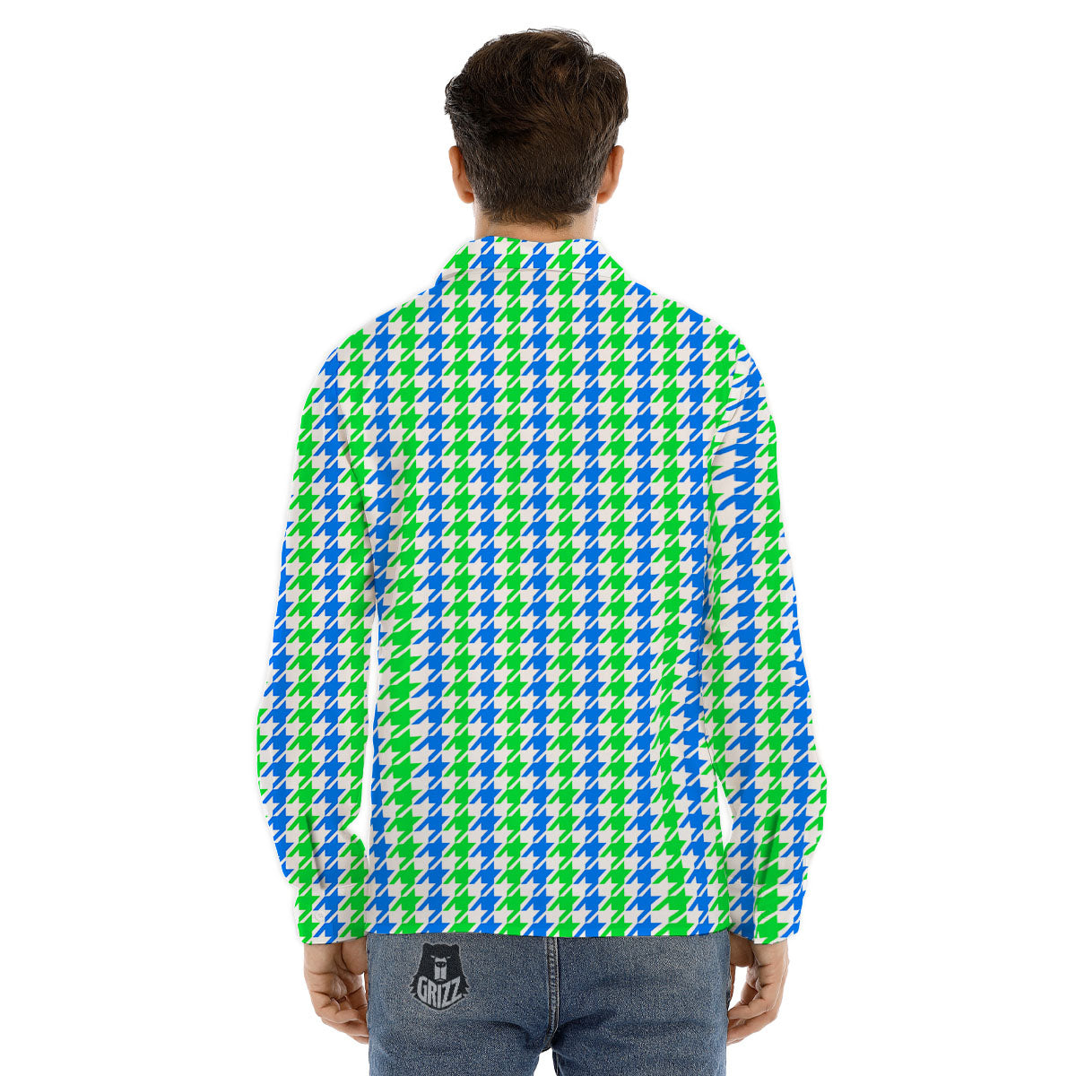 Cute Camping Equipment Print Pattern Men's Dress Shirts-grizzshop