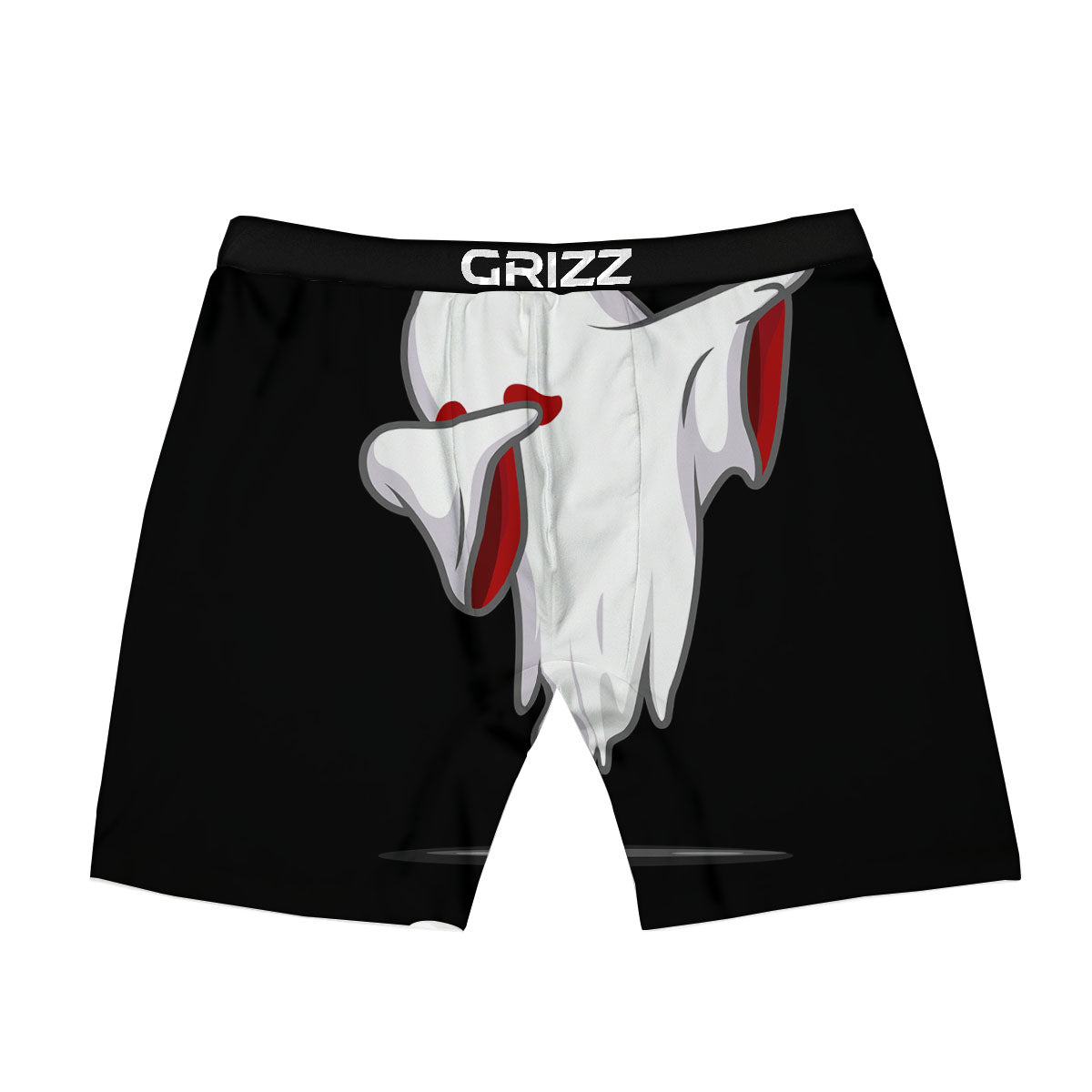 Cute Ghost Dap Print Boxer Briefs-grizzshop