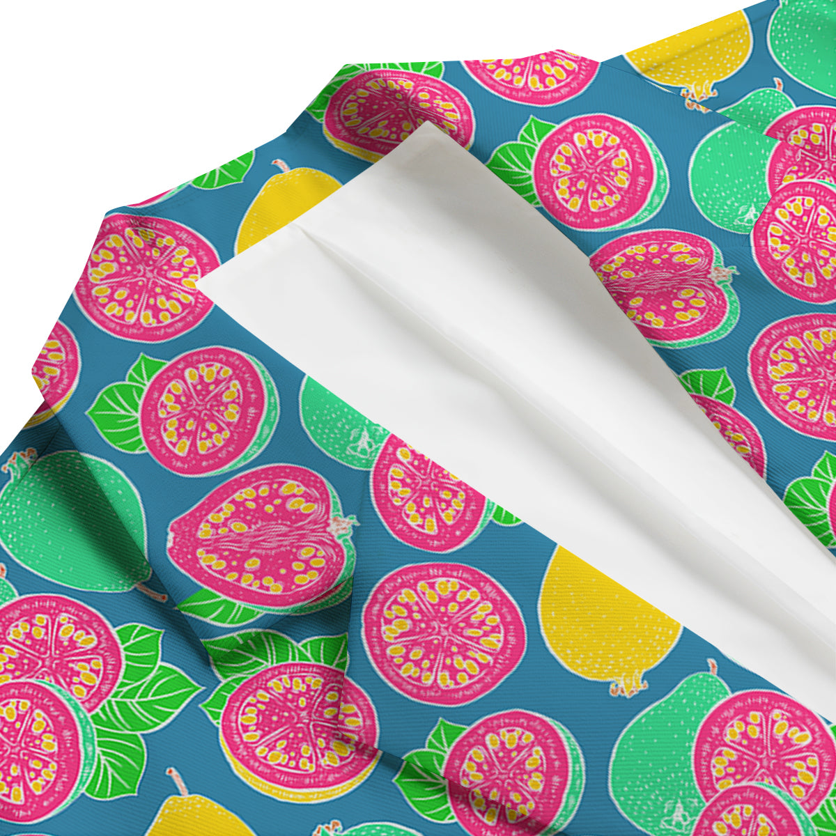 Cute Guava Print Pattern Men's Blazer-grizzshop