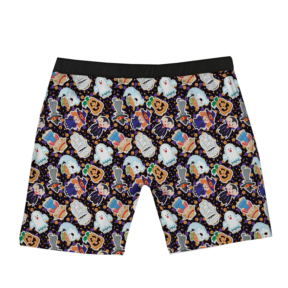 Cute Halloween Print Pattern Boxer Briefs-grizzshop