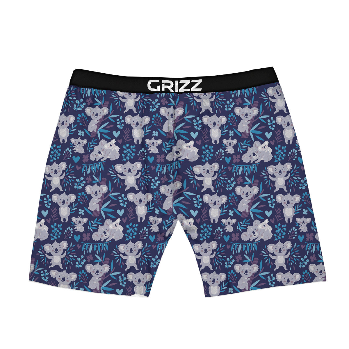 Cute Koala Print Pattern Boxer Briefs-grizzshop