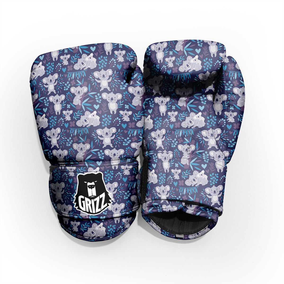 Cute Koala Print Pattern Sparring Gloves-grizzshop