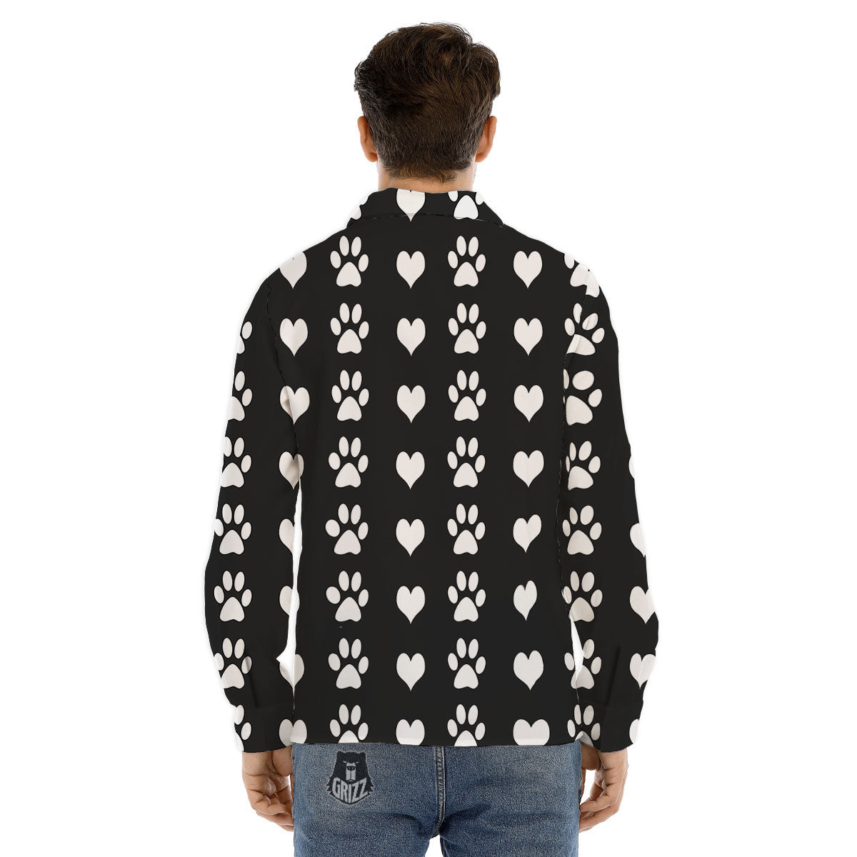Cute Pink Pig Face Emoji Print Pattern Men's Dress Shirts-grizzshop