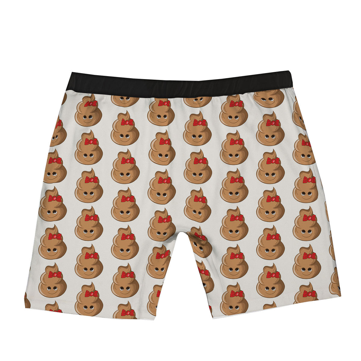 Cute Poop Print Pattern Boxer Briefs-grizzshop