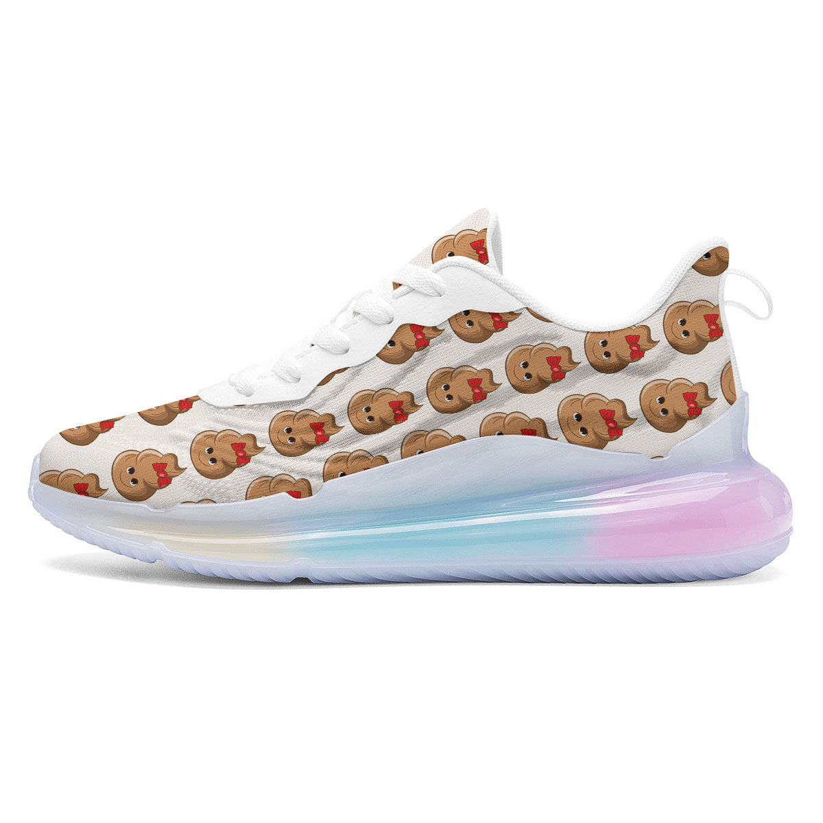 Cute Poop Print Pattern Running Sneakers-grizzshop