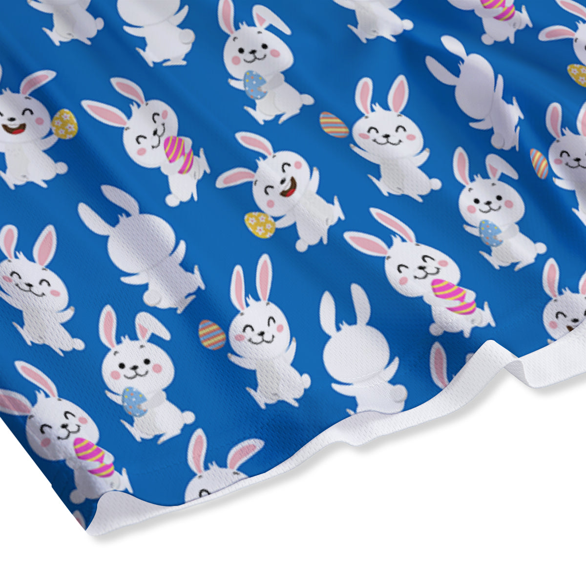 Cute Rabbit Print Pattern Mesh Shorts-grizzshop