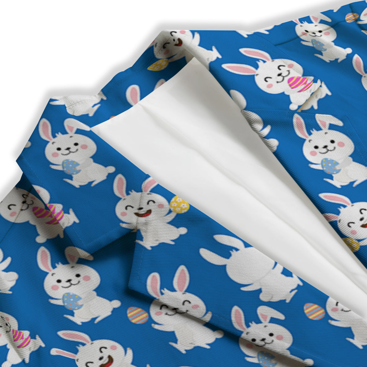 Cute Rabbit Print Pattern Women's Blazer-grizzshop