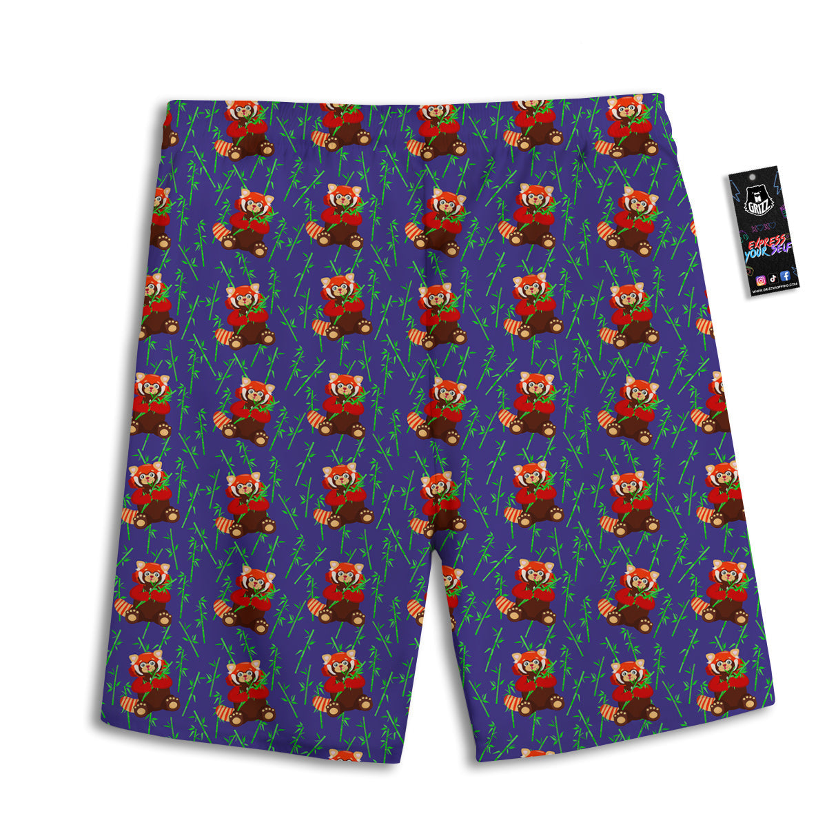 Coffin Halloween Vampire Print Men's Athletic Shorts