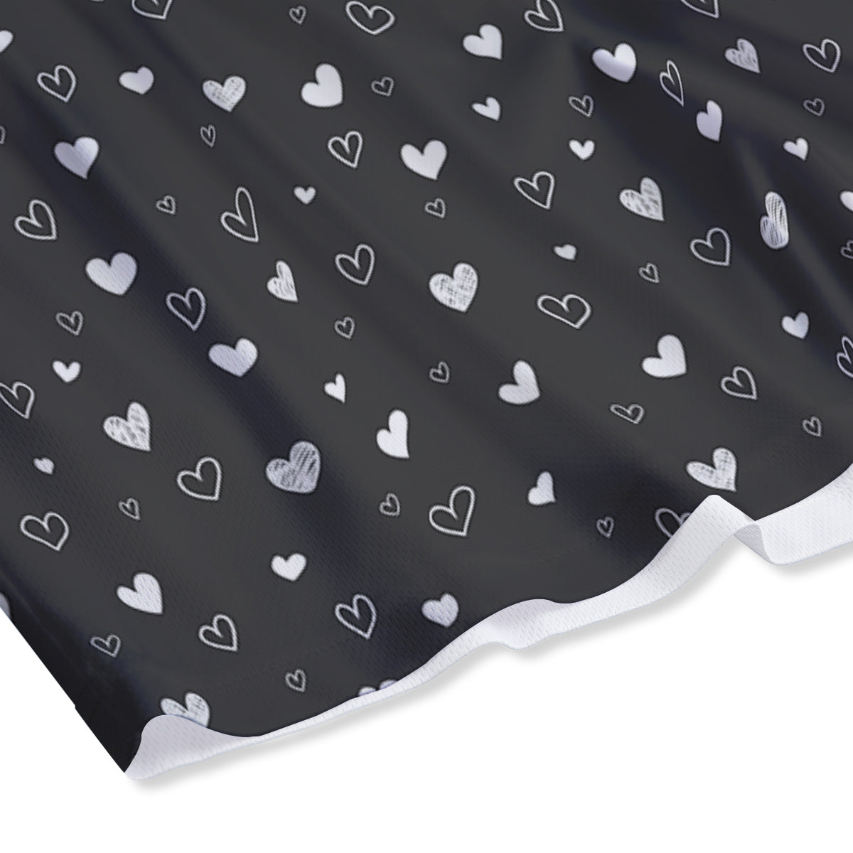 Eggplant Cute Print Pattern Mesh Shorts
