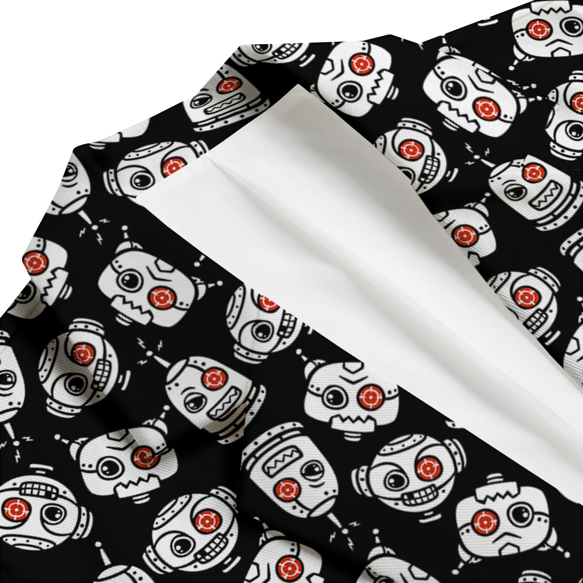 Cyborg Robot Print Pattern Men's Blazer-grizzshop