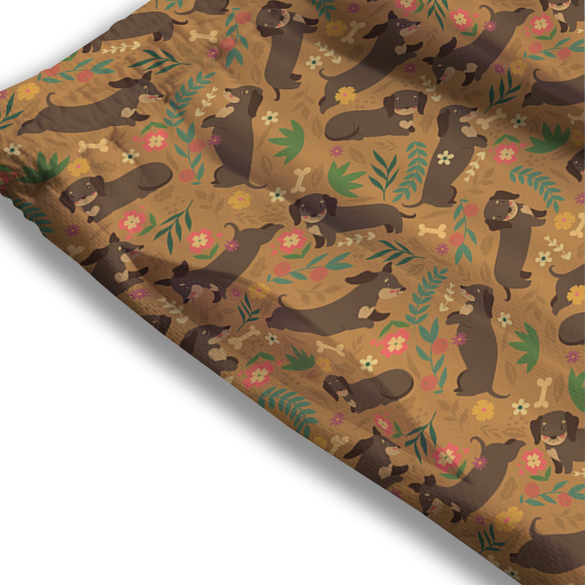 Dachshund Cute Print Pattern Mesh Shorts