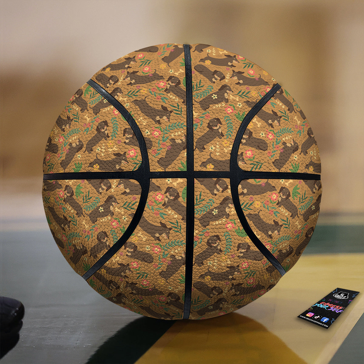 Constellation Leo Print Basketball