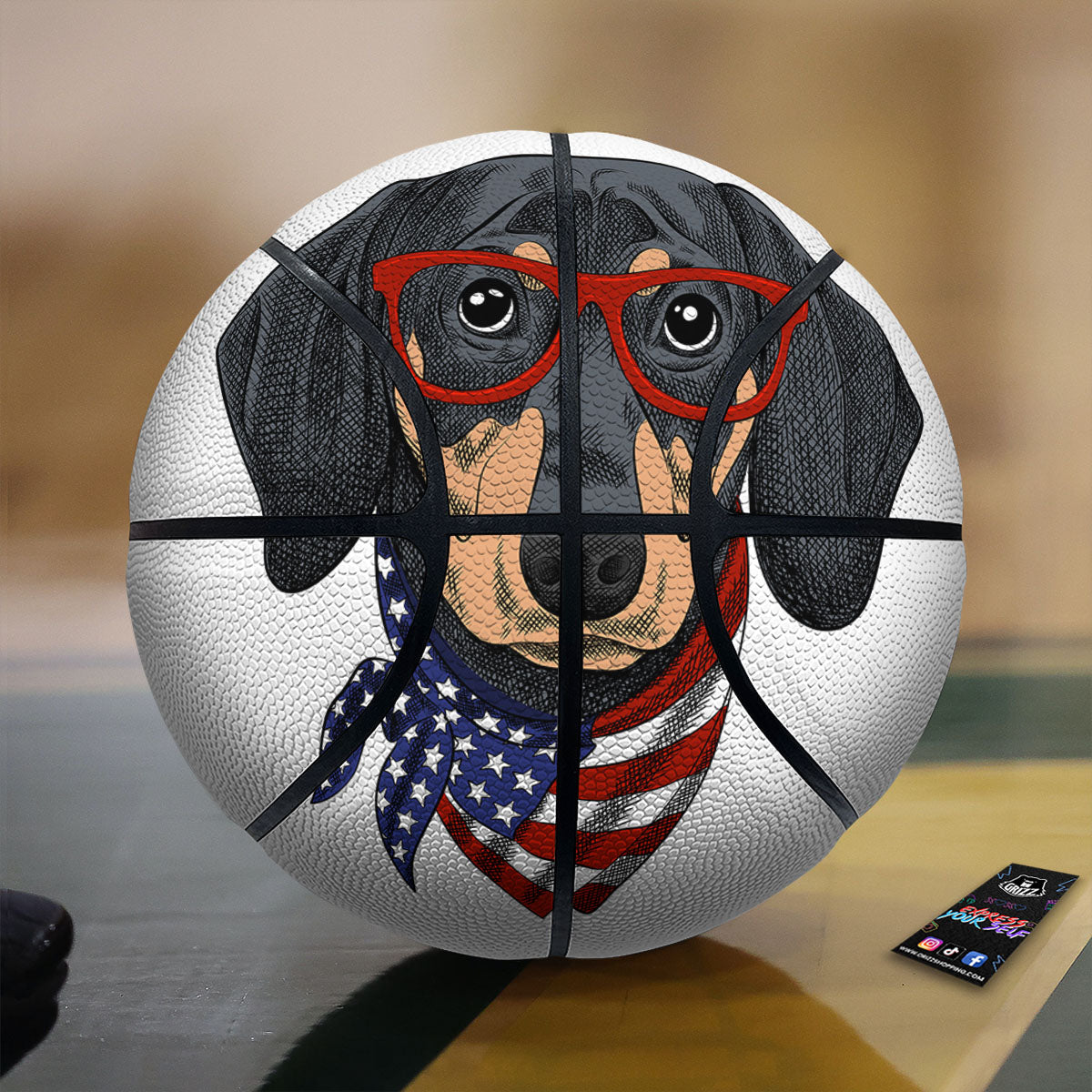 Constellation Libra Print Basketball